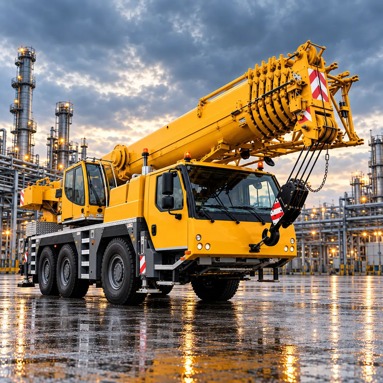 Liebherr LTM 1030-2.1 35T all terrain crane in Melbourne