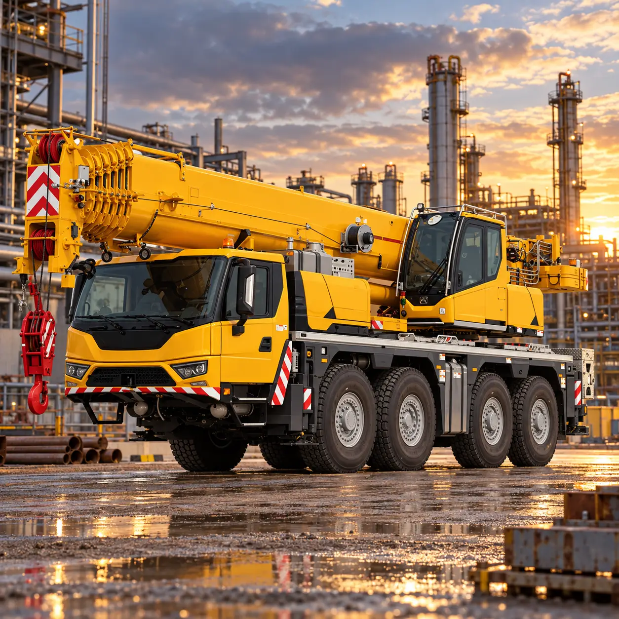 100T all terrain crane hire Melbourne