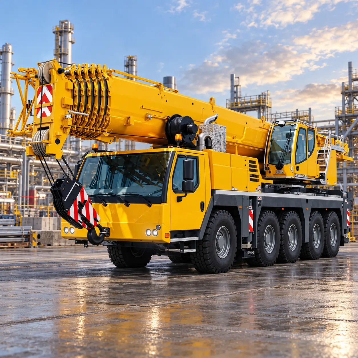 150T all terrain crane hire Melbourne