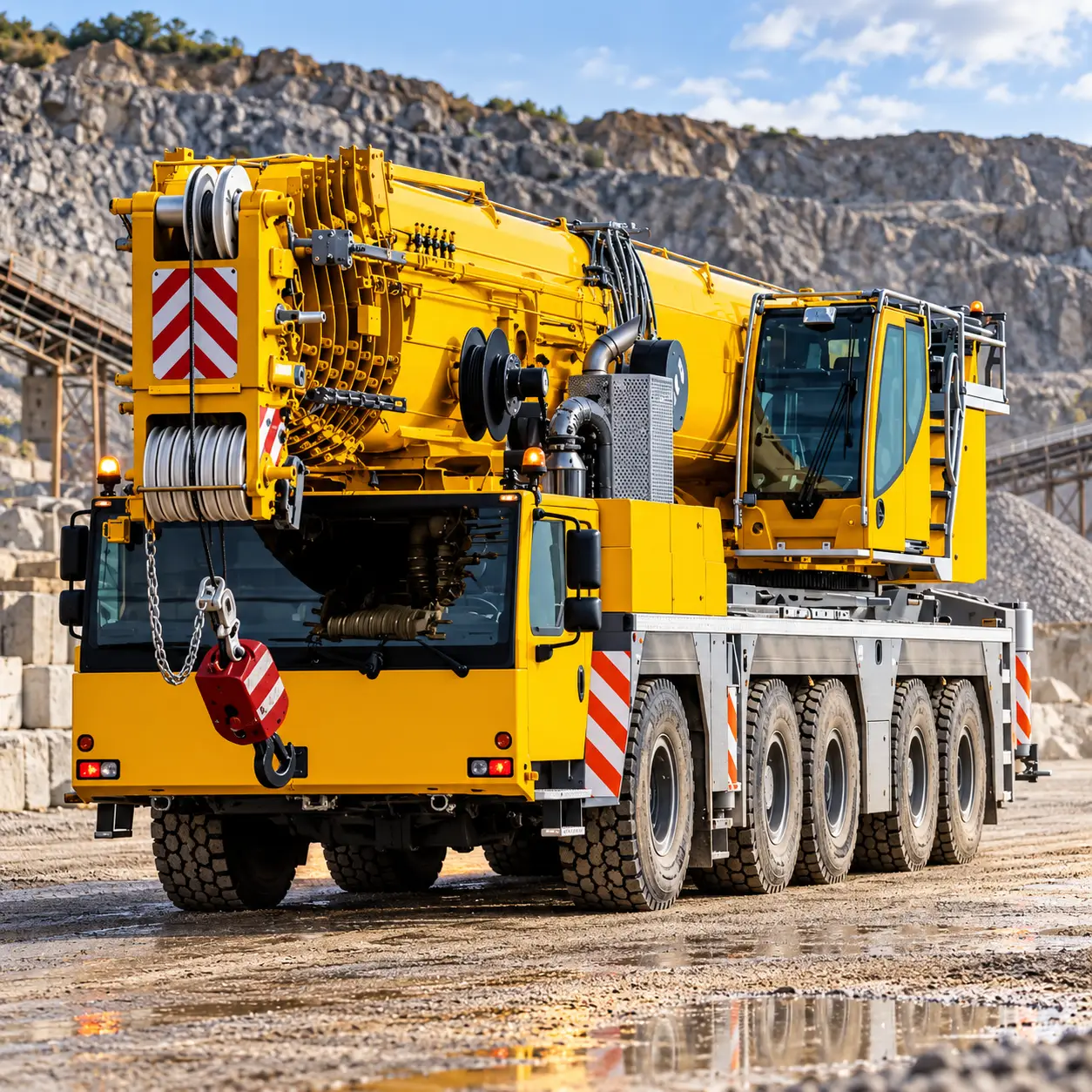 230T all terrain crane hire Melbourne