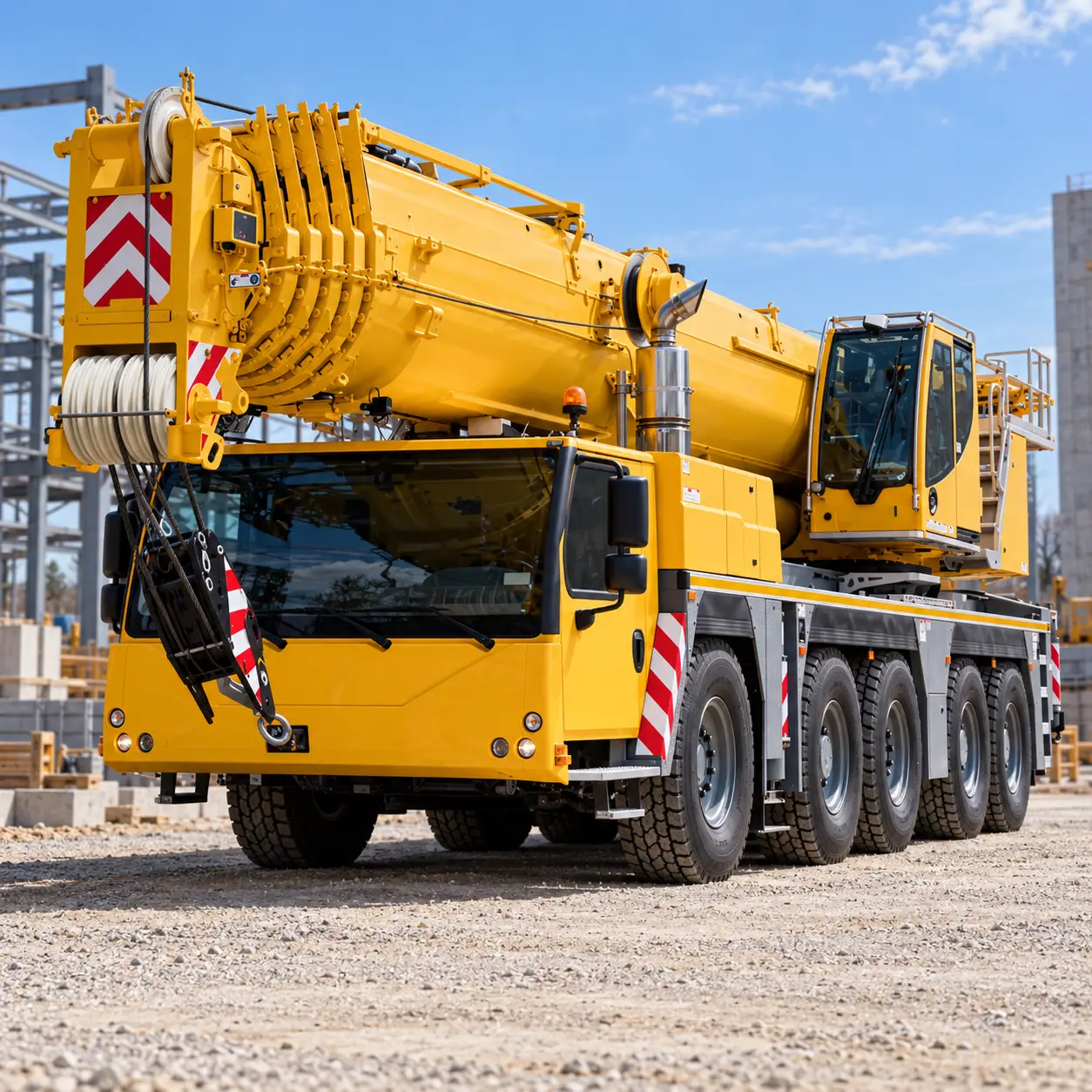 250T all terrain crane hire Melbourne