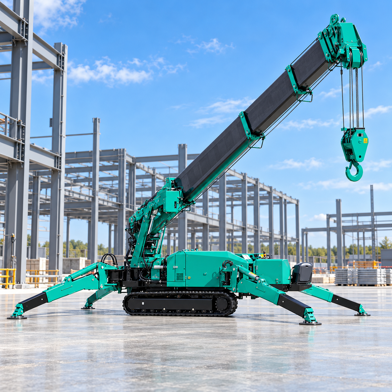 - 4T restricted access crawler crane Melbourne