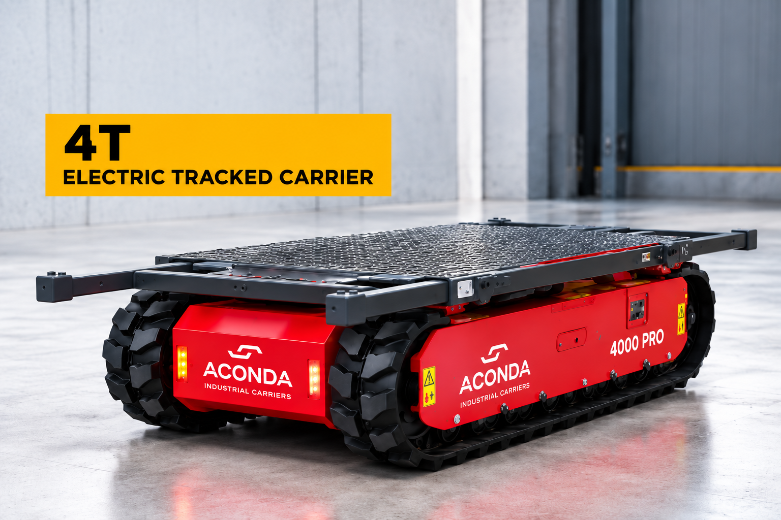 Aconda 4000 PRO 4T tracked carrier hire Melbourne