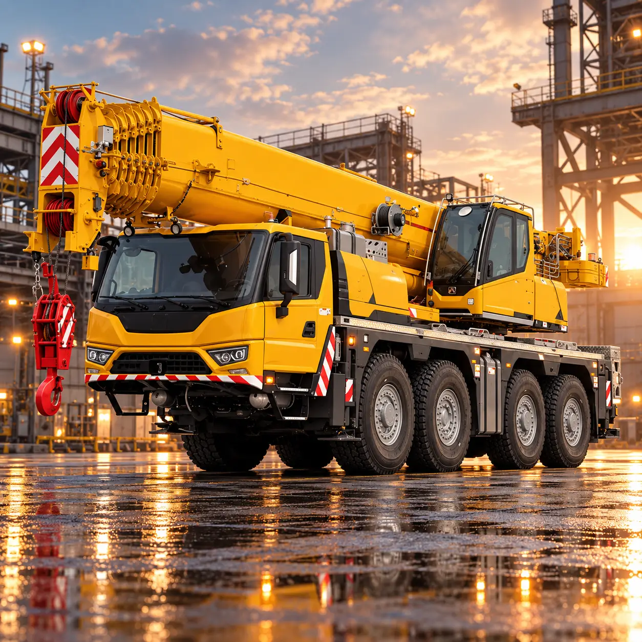 80T all terrain crane hire Melbourne
