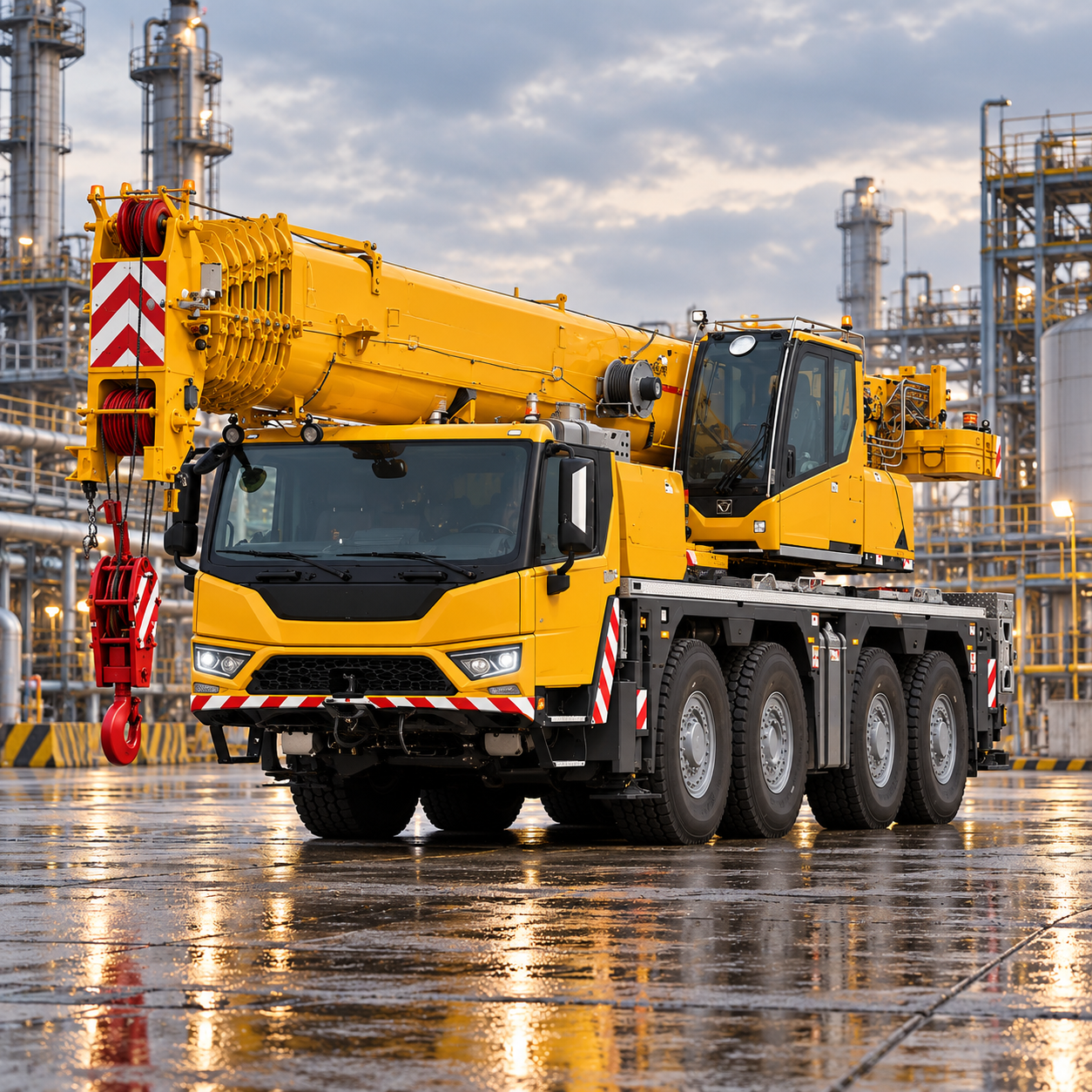 90T all terrain crane hire Melbourne