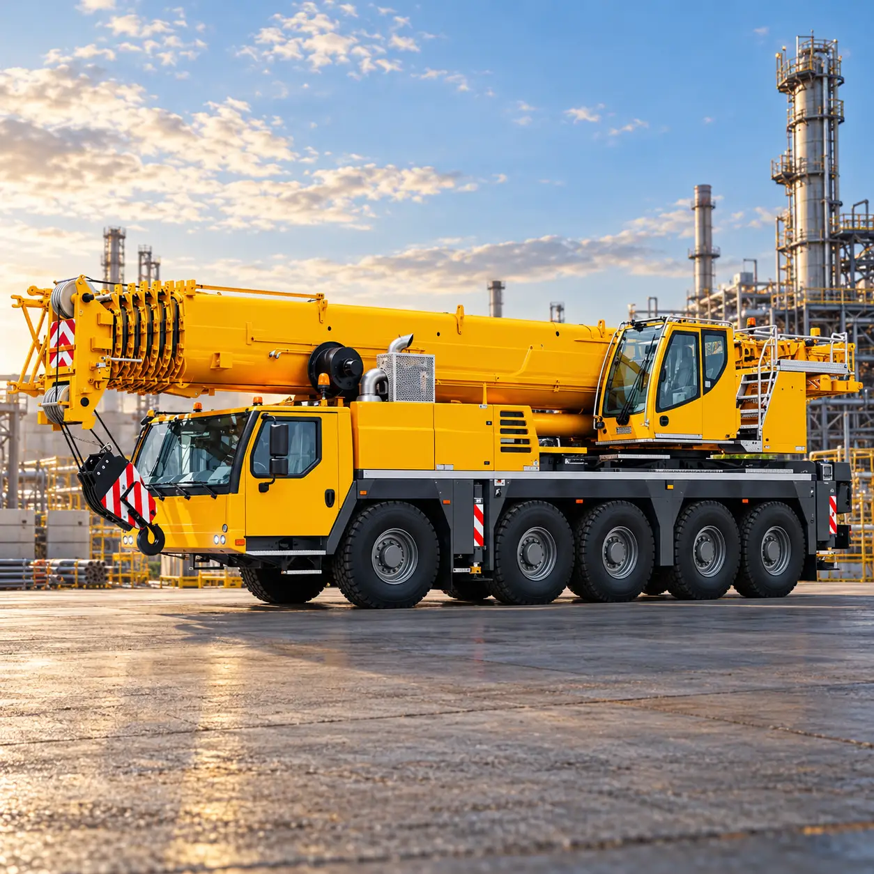 Liebherr LTM 1150-5.3 crane hire Melbourne